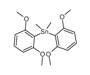 Stannane, bis(2,6-dimethoxyphenyl)dimethyl- 结构式