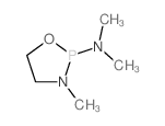 N,N,3-三甲基-1,3,2-氧氮磷杂环戊烷-2-胺 结构式