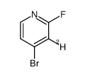 4-溴-2-氟吡啶 结构式