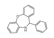 11-苯基-10,11-二氢二苯并[b,f][1,4]氧氮杂卓 结构式