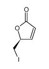 2(5H)-Furanone, 5-(iodomethyl)-, (S)- (9CI) 结构式