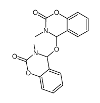 2H-1,3-Benzoxazin-2-one, 4,4'-oxybis[3,4-dihydro-3-methyl- 结构式