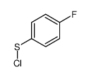 4-氟苯磺酰氯 结构式
