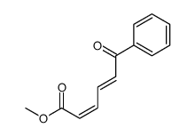 2,4-Hexadienoic acid, 6-oxo-6-phenyl-, methyl ester, (2E,4E)- 结构式