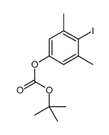 Carbonic acid, 1,1-diMethylethyl 4-iodo-3,5-diMethylphenyl ester 结构式