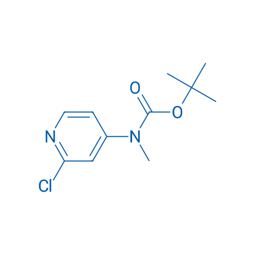 (2-氯-4-吡啶)甲基 氨基甲酸1,1-二甲基乙酯 结构式