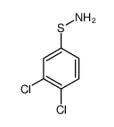 3,4-二氯苯亚磺酰胺 结构式