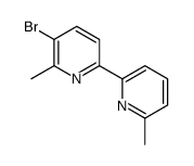 5-溴-6,6'-二甲基-2,2'-联吡啶 结构式
