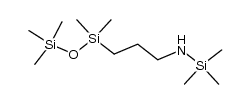 Silanamine, 1,1,1-trimethyl-N-[3-(1,1,3,3,3-pentamethyl-1-disiloxanyl)propyl]- 结构式