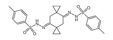 Benzenesulfonic acid, 4-methyl-, dispiro[2.2.2.2]decane-4,9-diylidenedihydrazide (9CI) 结构式