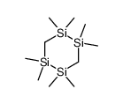 1,2,4,5-Tetrasilacyclohexane, 1,1,2,2,4,4,5,5-octamethyl- 结构式