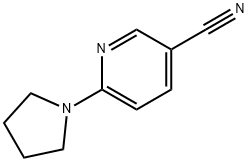 6-吡咯烷-1-烟腈 结构式