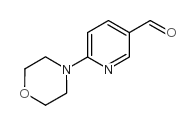 6-(吗啉-4-基)吡啶-3-甲醛 结构式