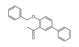 1-[4-(Phenylmethoxy)[1,1'-biphenyl]-3-yl]ethanone 结构式