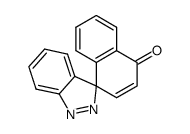 螺[3H-吲唑-3,1'(4'H)-萘]-4'-酮 结构式