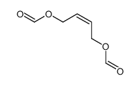2-Butene-1,4-diol, 1,4-diformate, (2Z)- 结构式
