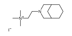 3-Azabicyclo[3.3.1]nonane-3-ethanaminium, N,N,N-trimethyl-, iodide (1:1) 结构式