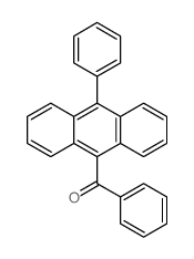 苯基(10-苯基-9-蒽基)甲酮 结构式