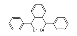 Benzene, 1,2-bis(bromophenylmethyl)- 结构式