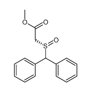 (S)-莫达非尼羧酸甲酯 结构式