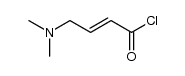 3-N,N-二甲氨基甲基丙烯酰氯 结构式