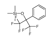 Silane, trimethyl[2,2,2-trifluoro-1-phenyl-1-(trifluoromethyl)ethoxy]- 结构式
