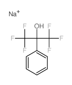 α,α-双(三氟甲基)苯甲醇钠 结构式