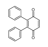 2,3-二苯基-2,5-环己二烯-1,4-二酮 结构式