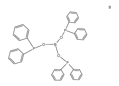 Boron, [μ3-[orthoboric (diphenylphosphinous-κP) trianhydride]]nonahydrotri- 结构式