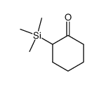 2-三甲基硅基环己酮 结构式