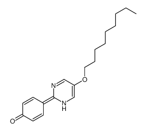 4-[5-(壬氧基)-2-嘧啶基]苯酚 结构式
