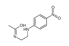 N-[2-[(4-硝基苯基)氨基]乙基]乙酰胺 结构式