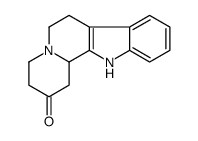 3,4,6,7,12,12b-六氢吲哚并[2,3-a]喹嗪-2(1H)-酮 结构式