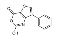 2H-Thieno[3,2-d][1,3]oxazine-2,4(1H)-dione, 7-phenyl- 结构式