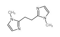 1,2-双-(N-甲基咪唑-2-基)-乙烷 结构式