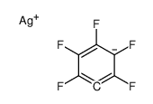 Silver, (2,3,4,5,6-pentafluorophenyl)- 结构式