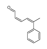 5-苯基-(E,Z)-2,4-己二烯醛 结构式