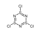 1,3,5-三氯-1λ⁴,3λ⁴,5λ⁴-1,3,5,2,4,6-三硫三嗪 结构式