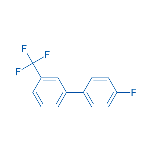 4'-氟-3-(三氟甲基)-1,1'-联苯 结构式