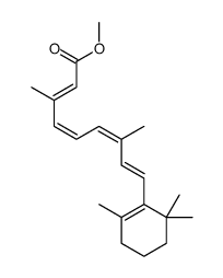 9-顺式视黄酸甲基酯 结构式
