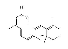 9-顺式视黄酸甲酯 结构式
