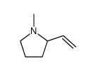 1-甲基-2-乙烯基吡咯烷 结构式