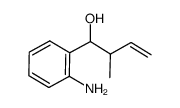 Benzenemethanol, 2-amino-α-(1-methyl-2-propen-1-yl)- 结构式