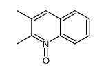 2,3-二甲基喹啉 1-氧化物 结构式