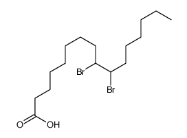 9,10-二溴棕榈酸 结构式
