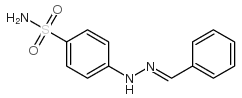 (E)-4-(2-benzylidenehydrazinyl)benzenesulfonamide 结构式