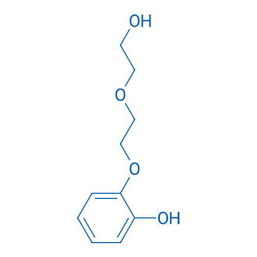 2-(2-(2-羟基乙氧基)乙氧基)苯酚 结构式