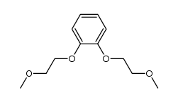 1,2-双(2-甲氧基乙氧基)苯 结构式