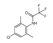 N-(4-氯-2,6-二甲基苯基)-2,2,2-三氟乙酰胺 结构式