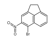 5-溴-4-硝基苊 结构式